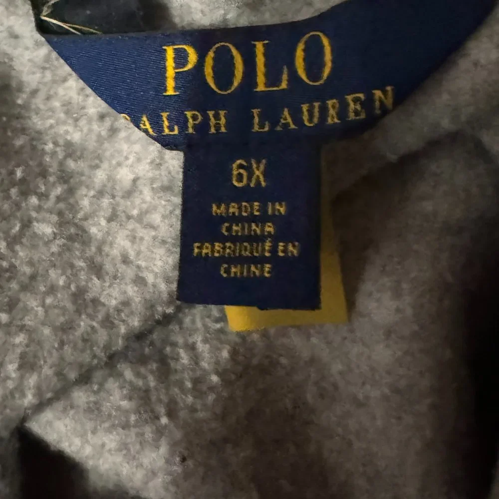 Polo by Ralph Lauren size 6x hoodie sweatshirt